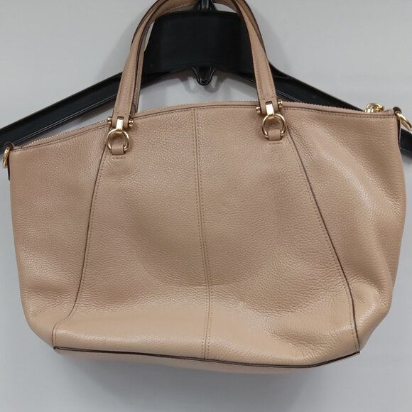 Coach Prairie Satchel Beige J1757-58874 - Picture 2 of 9